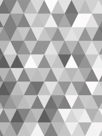 Papel de Parede Adesivo Geométrico Mosaico Cinza