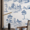 Papel de Parede Toile de Jouy