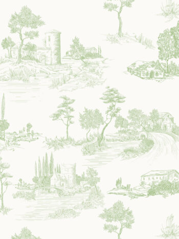 Papel de Parede Toile de Jouy