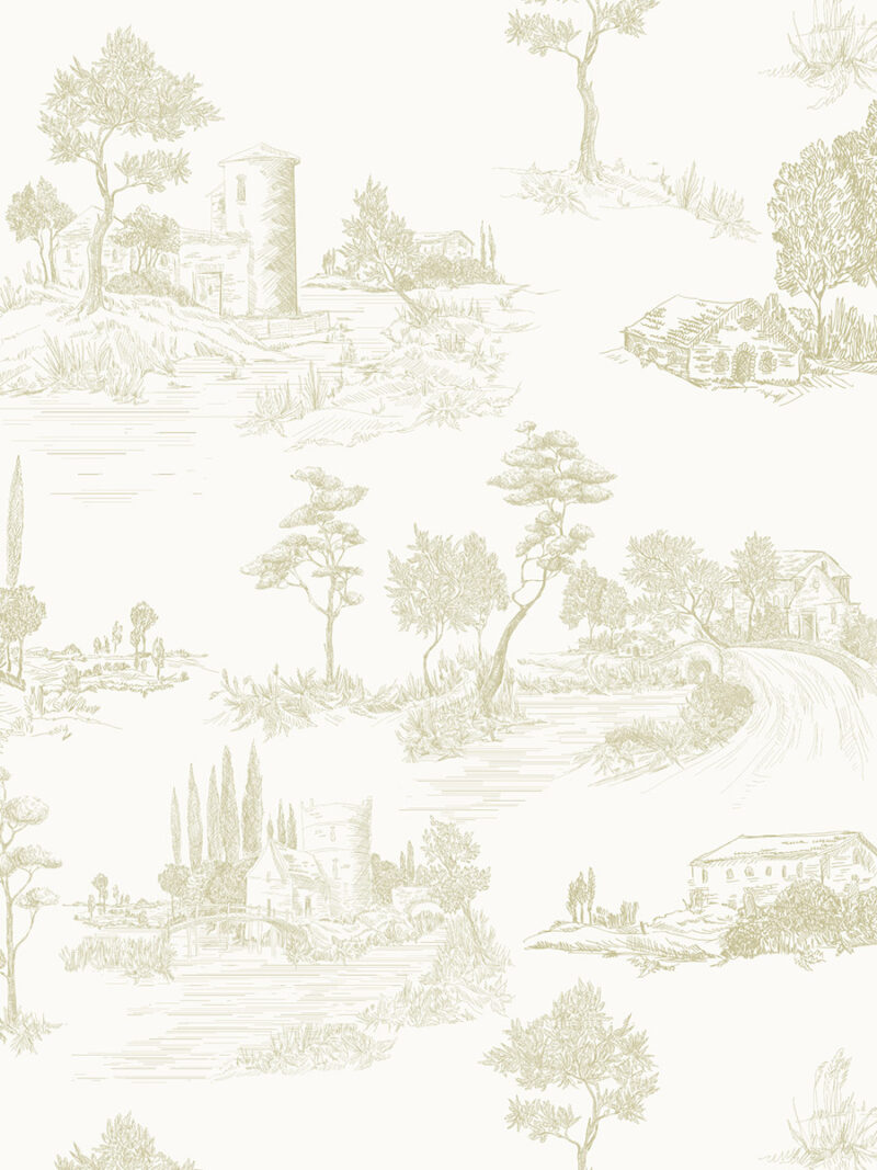 Papel de Parede Toile de Jouy