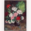 Quadro Vase With Carnations